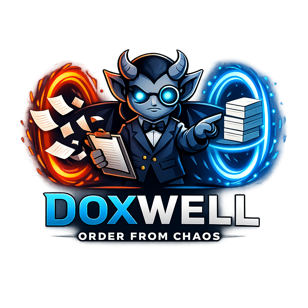 Doxwell — Maxwell's Demon for documents